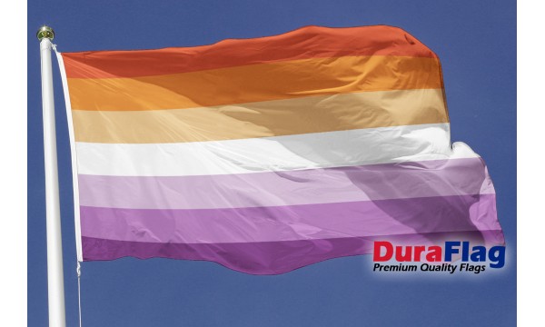 DuraFlag® Lesbian Sunset Stripes Premium Quality Flag